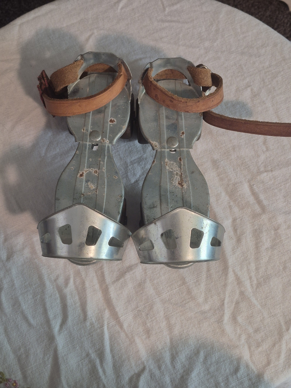 Vintage Sears Roebuck and Co Adjustable Metal Sidewalk Roller Skates